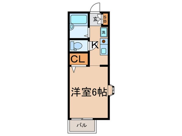 メイプルコ－トの物件間取画像